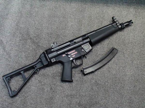 T WE Airsoft MP5A2 PDW GBB